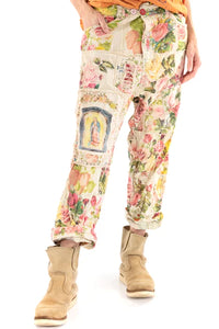 Magnolia Pearl Patchwork Miner Trouser Lady Madonna