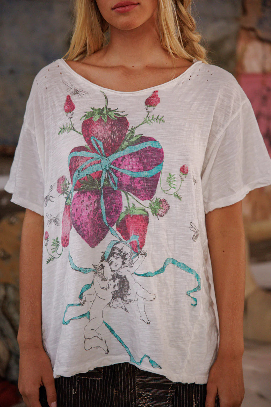 Magnolia Pearl Gather Me Berries Tee