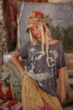 Load image into Gallery viewer, Magnolia Pearl Sky Dolphin Tee
