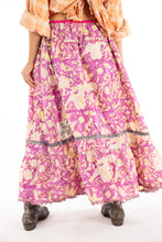 Load image into Gallery viewer, Magnolia Pearl Nepali Peasant Skirt Wildberry
