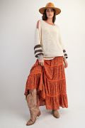 Load image into Gallery viewer, Easel Color Mix Knitted Sweater
