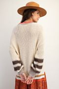 Easel Color Mix Knitted Sweater