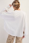 Load image into Gallery viewer, Easel Animal Star Patch Mineral Washed Poly Rayon Knit Top
