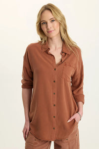 XCVI Dusten Button Up