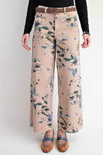 Load image into Gallery viewer, Easel Floral Printed Soft Stretch Twill Pants

