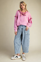 Load image into Gallery viewer, Easel Print Mix Washed Terry Pullover Hoodie
