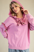 Load image into Gallery viewer, Easel Print Mix Washed Terry Pullover Hoodie
