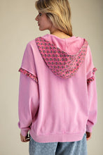 Load image into Gallery viewer, Easel Print Mix Washed Terry Pullover Hoodie

