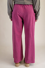 Load image into Gallery viewer, Easel Washed Terry Knit Pants
