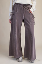 Load image into Gallery viewer, Easel Washed Terry Knit Pants
