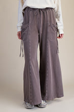 Load image into Gallery viewer, Easel Washed Terry Knit Pants

