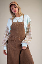 Load image into Gallery viewer, Easel Washed Cotton Jumpsuit/Overall
