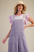 Load image into Gallery viewer, Easel Washed Cotton Jumpsuit/Overall
