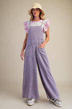 Load image into Gallery viewer, Easel Washed Cotton Jumpsuit/Overall
