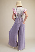 Load image into Gallery viewer, Easel Washed Cotton Jumpsuit/Overall
