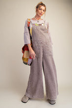 Load image into Gallery viewer, Easel Washed Cotton Jumpsuit/Overall
