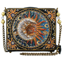 Load image into Gallery viewer, Mary Frances Night &amp; Day Celestial Beaded Crossbody Handbag
