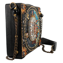 Load image into Gallery viewer, Mary Frances Night &amp; Day Celestial Beaded Crossbody Handbag
