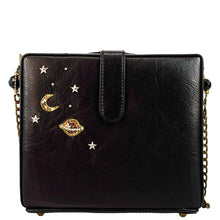Load image into Gallery viewer, Mary Frances Night &amp; Day Celestial Beaded Crossbody Handbag
