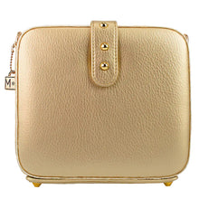 Load image into Gallery viewer, Mary Frances Poinsettia 3D Red and Gold Beaded Handbag
