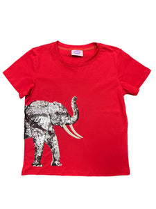 Sparkle City Elephant Wrap-Around Tee