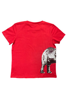 Sparkle City Elephant Wrap-Around Tee