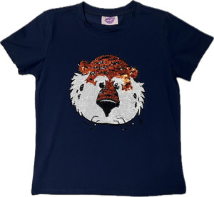 Sparkle City Aubie Head Tee
