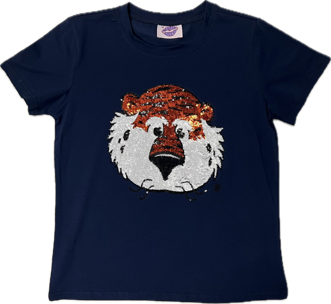 Sparkle City Aubie Head Tee