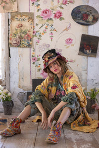 Magnolia Pearl Dragon Romani Kimono
