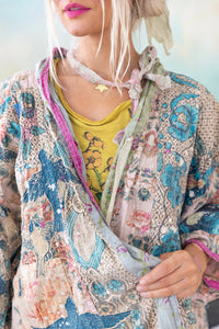 Magnolia Pearl Piecewise Dashi Kimono
