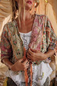 Magnolia Pearl Kalamkari Andhra Jacket
