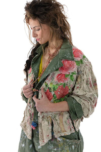Magnolia Pearl Floral Applique Monique Jacket