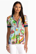 Load image into Gallery viewer, Johnny Was Janie Favorite Short Sleeve Swing Polo
