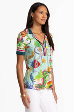 Load image into Gallery viewer, Johnny Was Janie Favorite Short Sleeve Swing Polo
