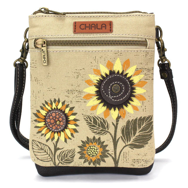 Chala Double Pocket Xbody Sunflower Sand