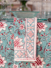 Load image into Gallery viewer, April Cornell Breeze Block Print Napkin
