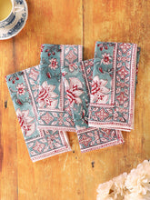 Load image into Gallery viewer, April Cornell Breeze Block Print Napkin
