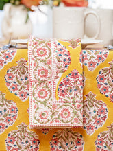 Load image into Gallery viewer, April Cornell Hazel Block Print Napkin
