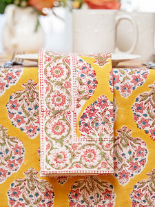 April Cornell Hazel Block Print Napkin