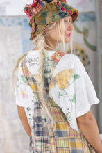 Load image into Gallery viewer, Magnolia Pearl Patchwork Love Overalls
