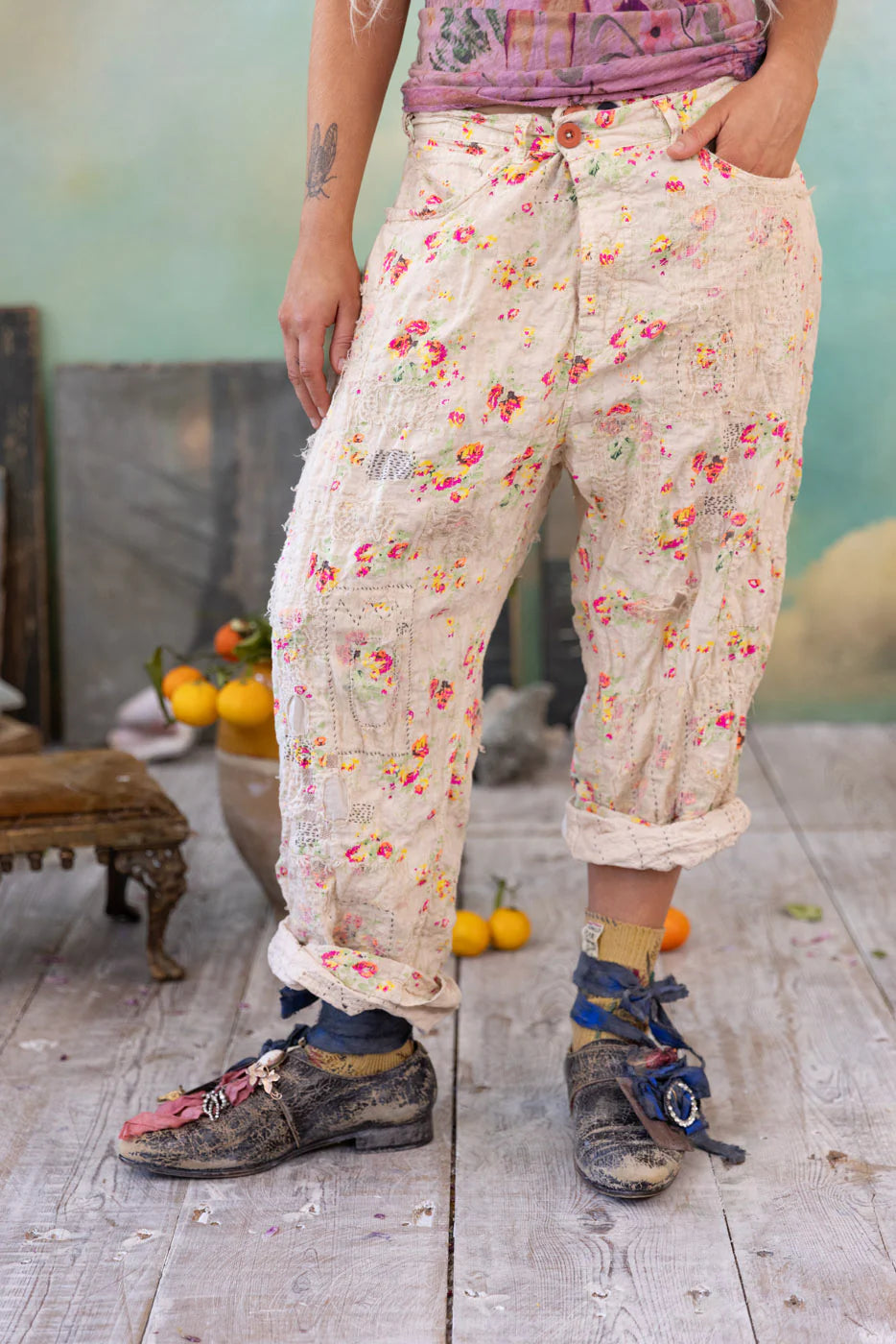 Magnolia Pearl Cotton Linen Miner Pants