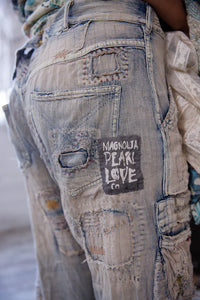 Magnolia Pearl Quilted Tatum Cargo Denims