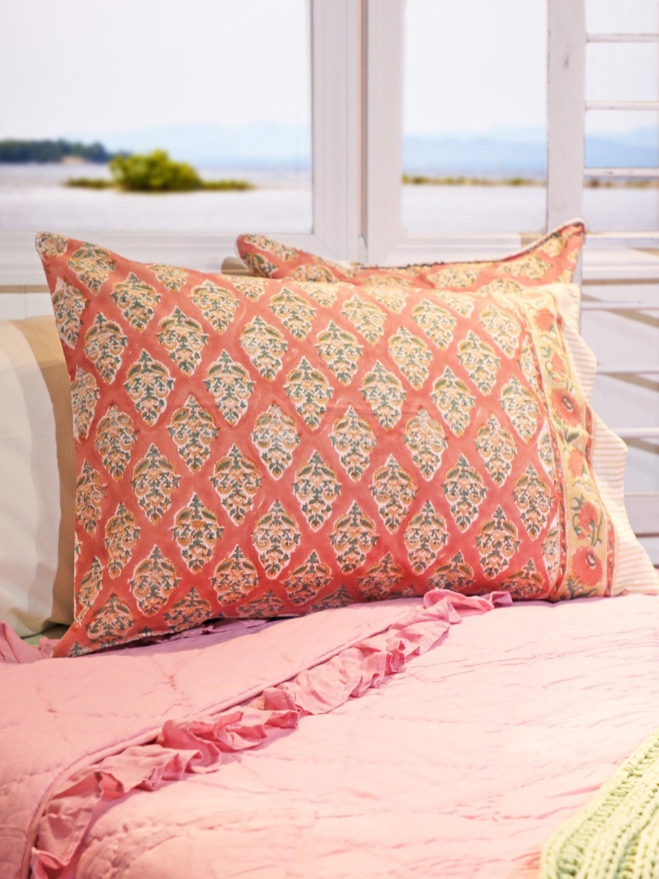 April Cornell Capiz Pillowcase
