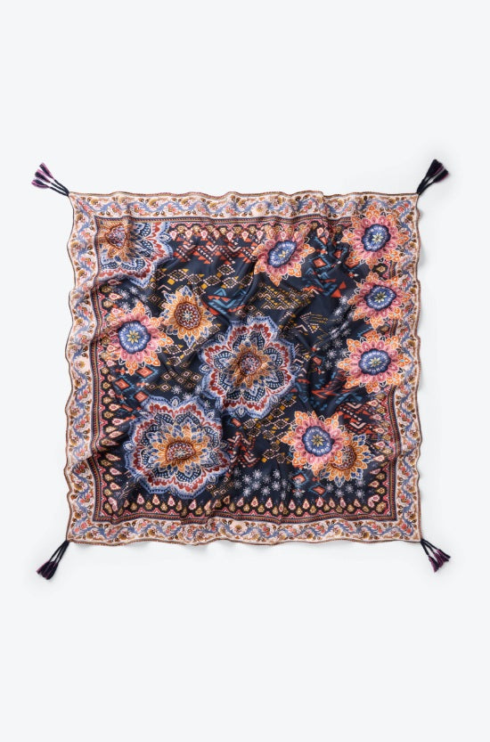 Johnny Was Padma Silk Scarf