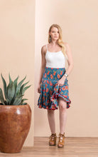 Load image into Gallery viewer, Trade Cloth Passementrie Siona Floral Mini Macarena Skirt
