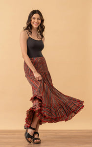 Trade Cloth Passementrie Macarena Skirt Long