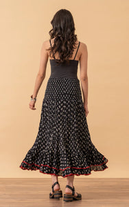 Trade Cloth Passementrie Macarena Skirt Long