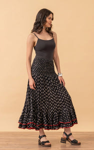 Trade Cloth Passementrie Macarena Skirt Long