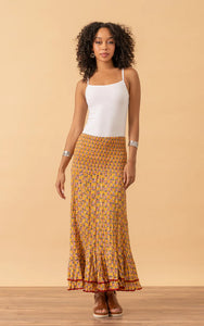 Trade Cloth Passementrie Macarena Skirt Long