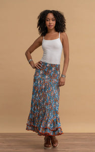 Trade Cloth Passementrie Macarena Skirt Long